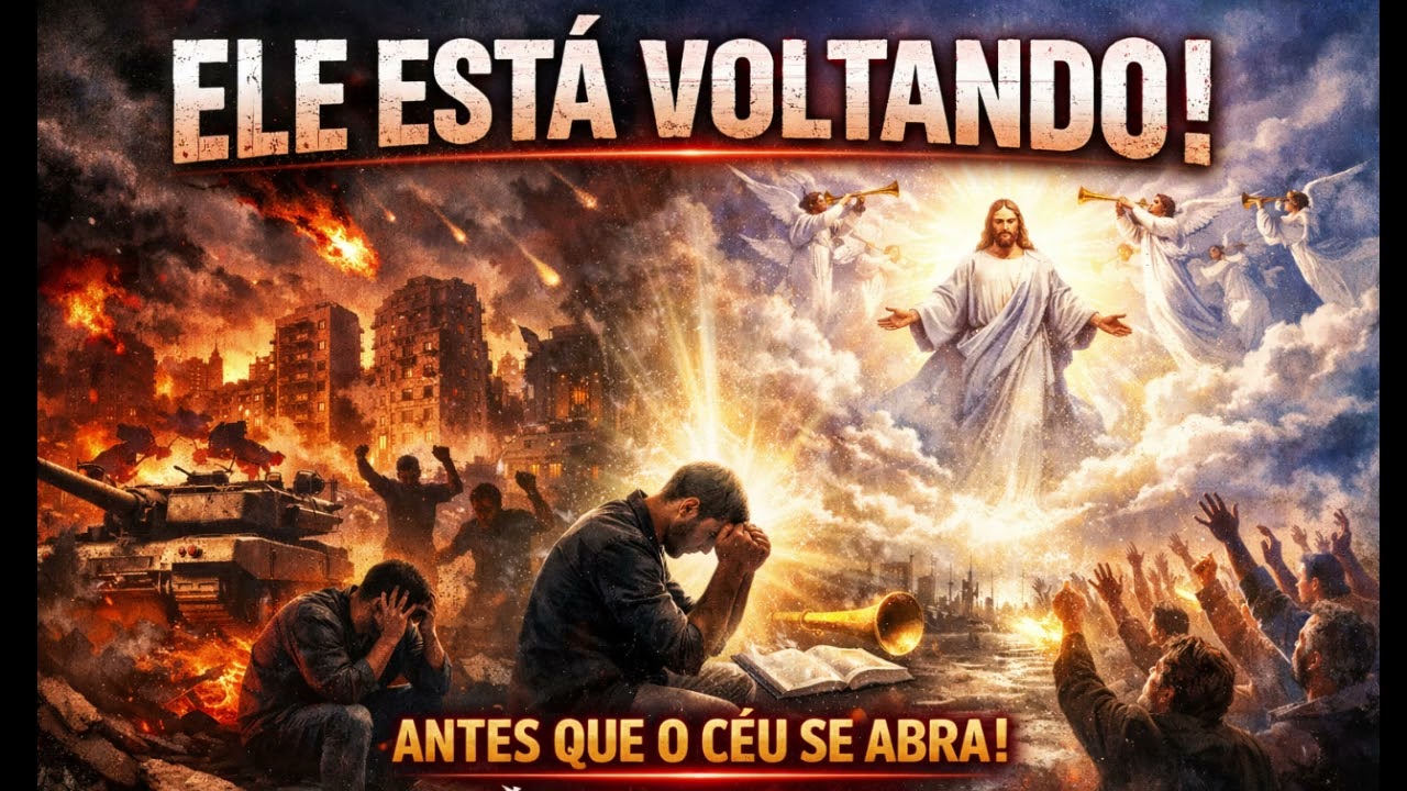 ELE ESTÁ VOLTANDO! ⚠️ Os Sinais Estão Aí | Rap & Rock Cristão Profético 2026