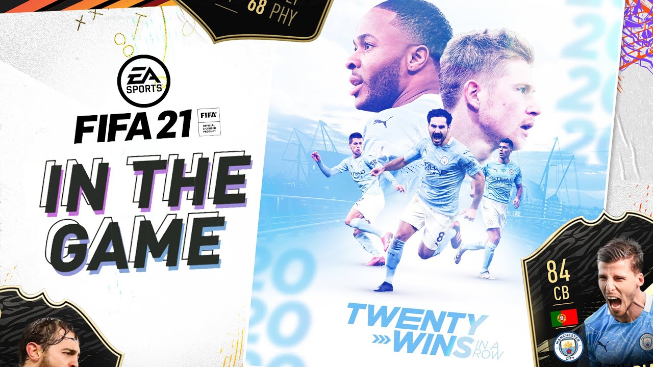 20+ WINS FOR CITY | WIN A FIFA 21 GAME AGAINST PHIL FODEN | IN THE GAME | MAN CITY