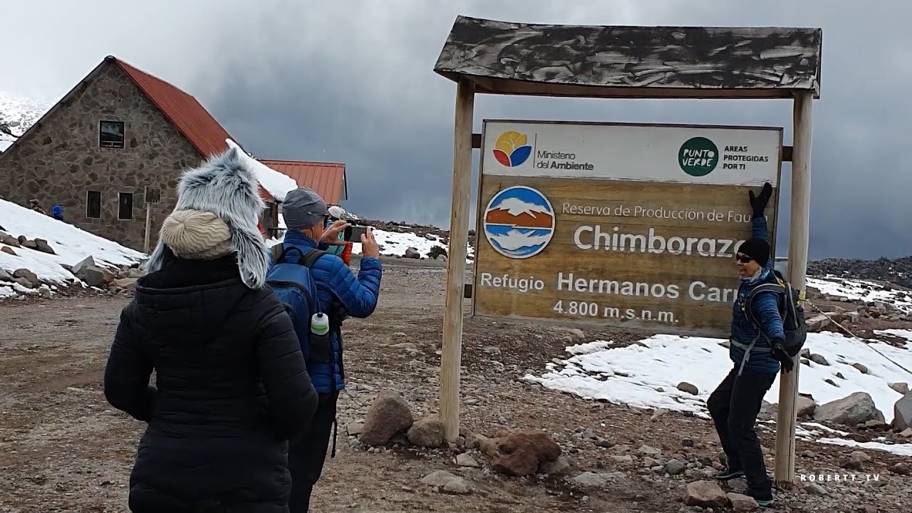 Chimborazo cómo llegar desde Quito, Ecuador