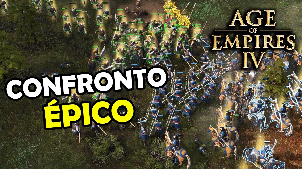 Melhor Jogador da Am&eacute;rica Latina Enfrenta Brasileiro no Age of Empires 4 - Starflark vs EricBR