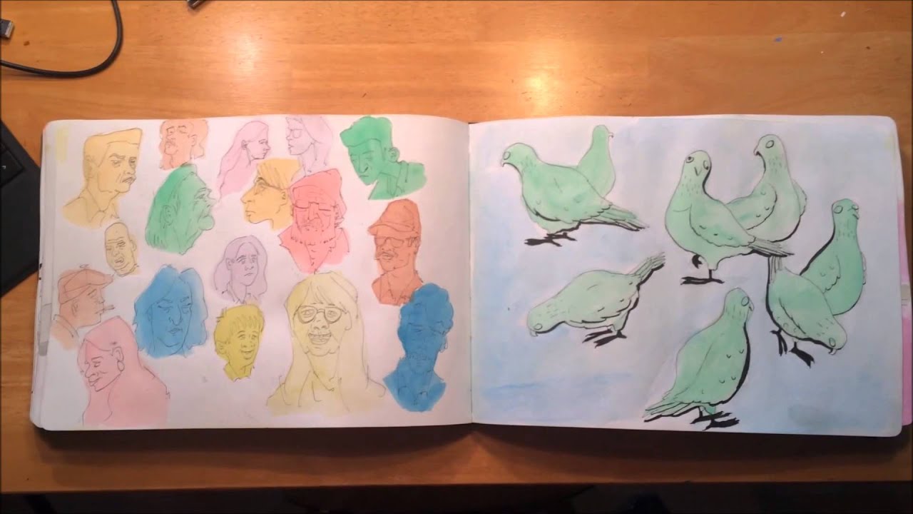 2016 CalArts Character Animation Sketchbook