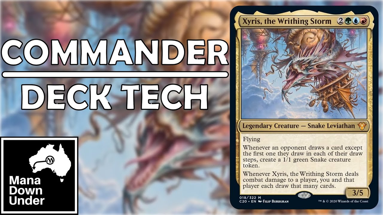 Commander Deck Tech - Xyris, the Writhing Storm - FLYING SNAKES [MTG / EDH / Magic: The Gathering]