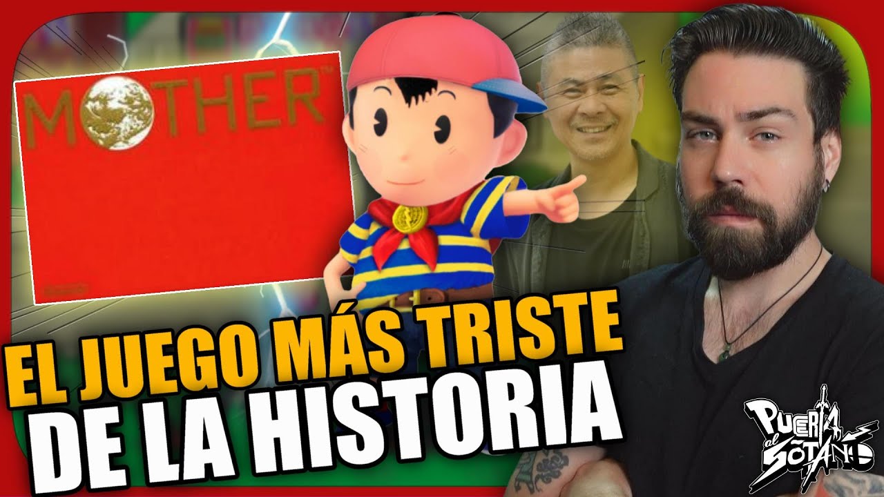 Mother es el juego de NINTENDO MÁS TRISTE JAMÁS CREADO! La historia de su creador es DEMOLEDORA!