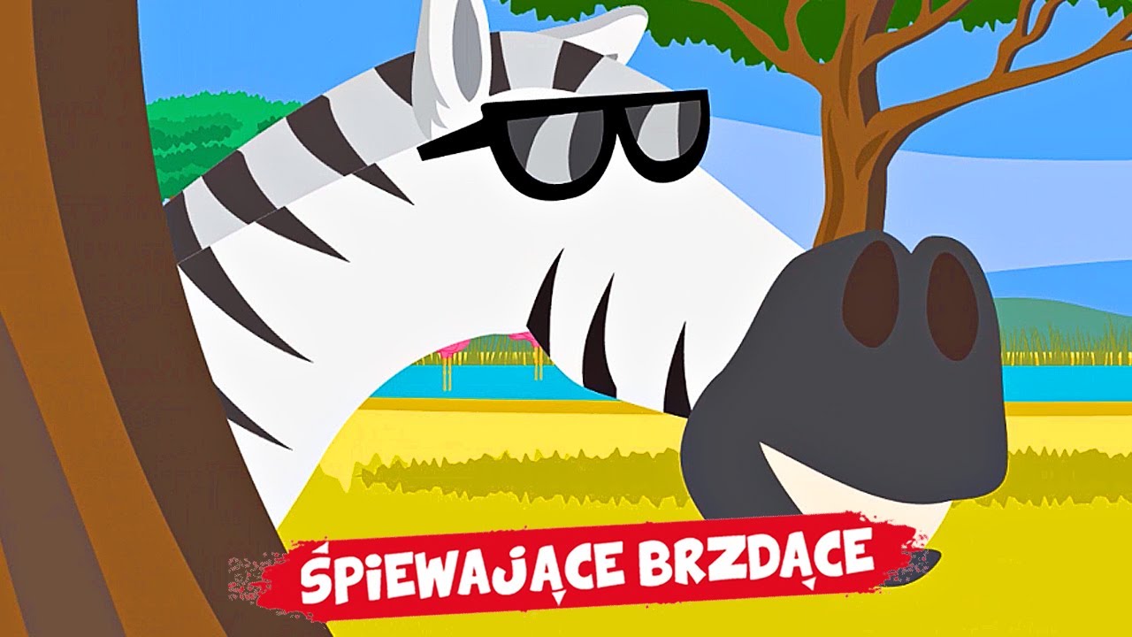 Pani Zebra - Szorty dla dzieci - Śpiewające Brzdące