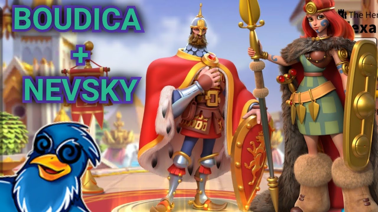 Boudica Prime / Nevsky rally?! Czy takie połączenia są OP? Rise of Kingdoms