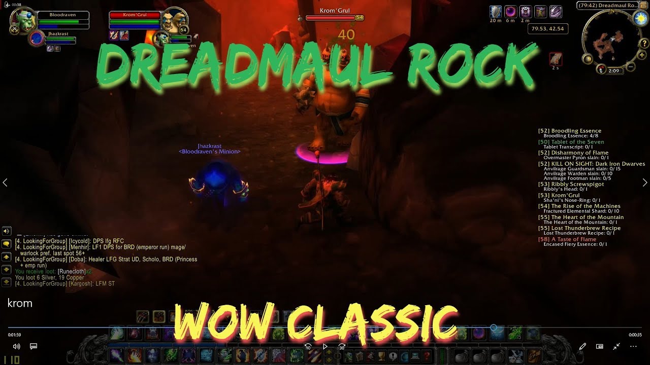 WoW Classic/Рок Молота Ужаса и Кром'Грул