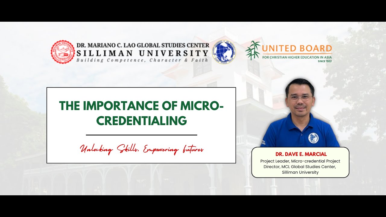 The Importance of Micro-credentialing
