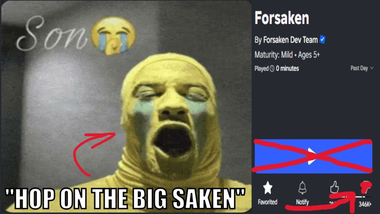 FORSAKEN MAKES ME SICK