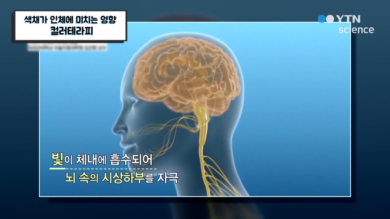 색체가 인체에 미치는 영향, 컬러테라피 / YTN 사이언스