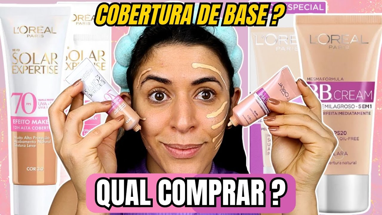 Protetor Solar com cor Efeito Makeup ou BB Cream Milagroso? L’Oréal Paris Solar Expertise Batalha
