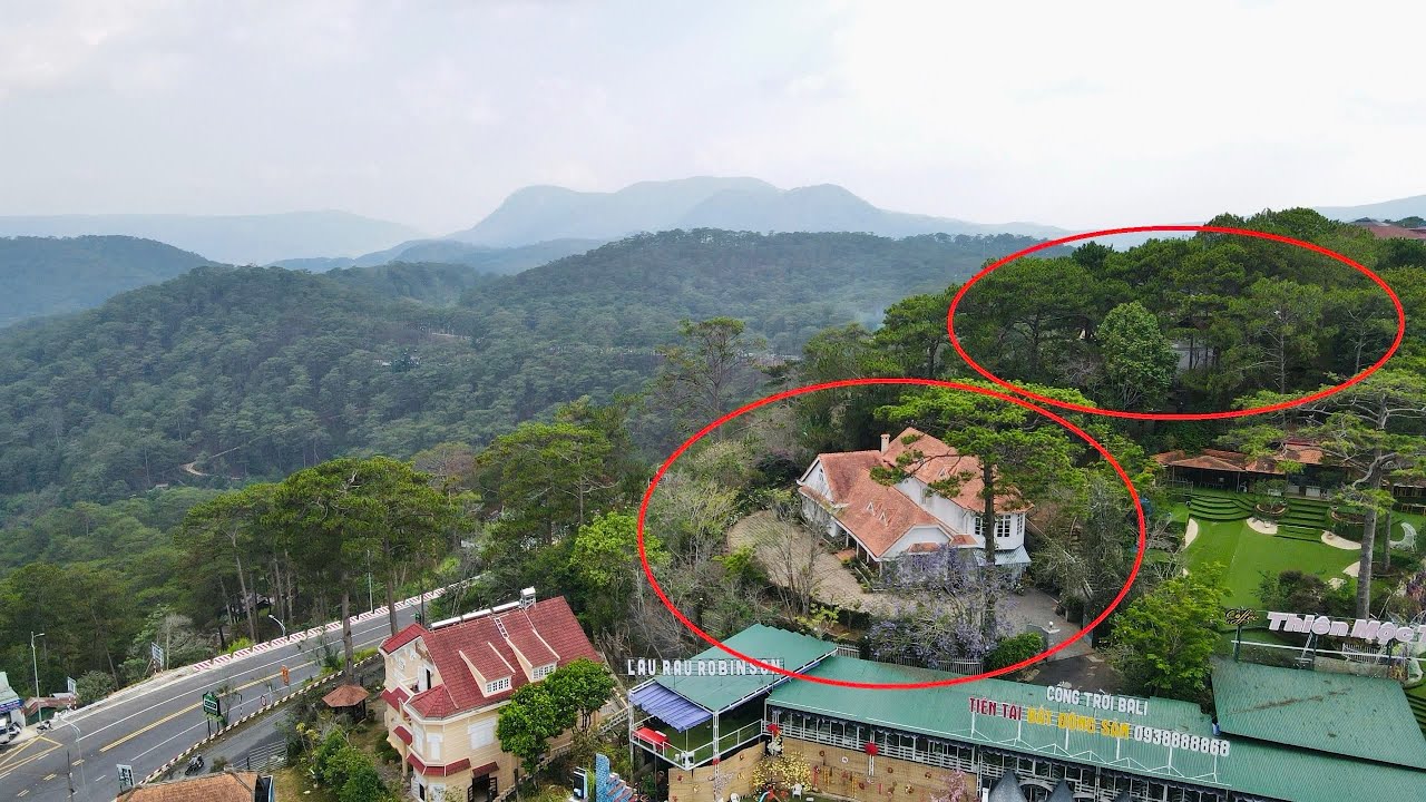 [Bán khu biệt thự Đà Lạt] đồi thông Robin Đống Đa khuôn viên 3000m2 giá 300 tỷ