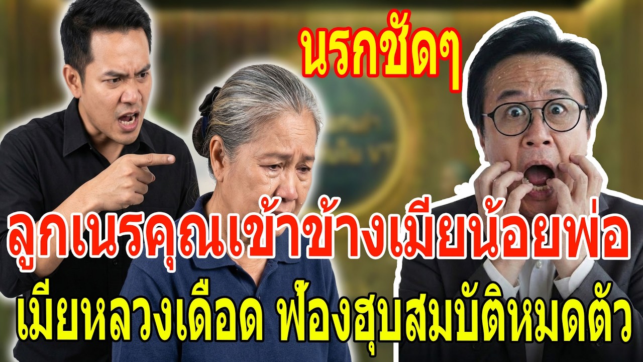 เรื่องเล่า กับ วีที: นรกในบ้าน! ลูกทรพีเข้าข้างพ่อมีเมียน้อย เมียหลวงแค้นจัดฟ้องหย่าฮุบสมบัติเกลี้ยง
