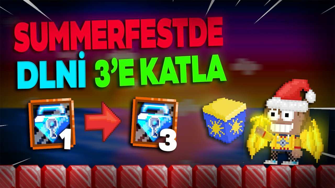 SUMMERFEST Eventinde BGL KAZAN *tüm detaylarıyla* ➤ Growtopia Türkçe