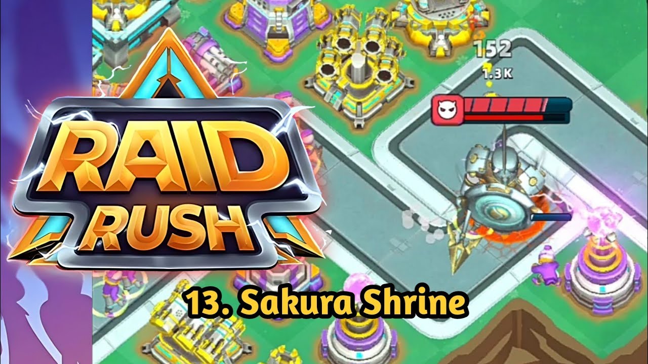 Raid Rush: Tower Defense TD - Sakura Shrine