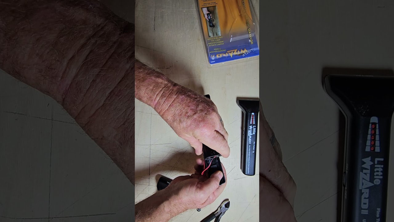 Tuning a Little Wizard 2 Woodworking Metal Detector. #tools #metaldetector