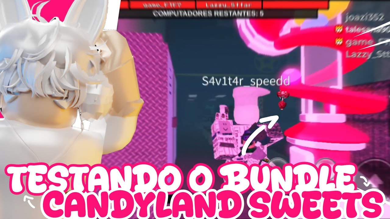 •TESTANDO O BUNDLE CANDYLAND SWEETS DA ATUALIZAÇÃO DE NATAL!||FLEE THE FACILITY•