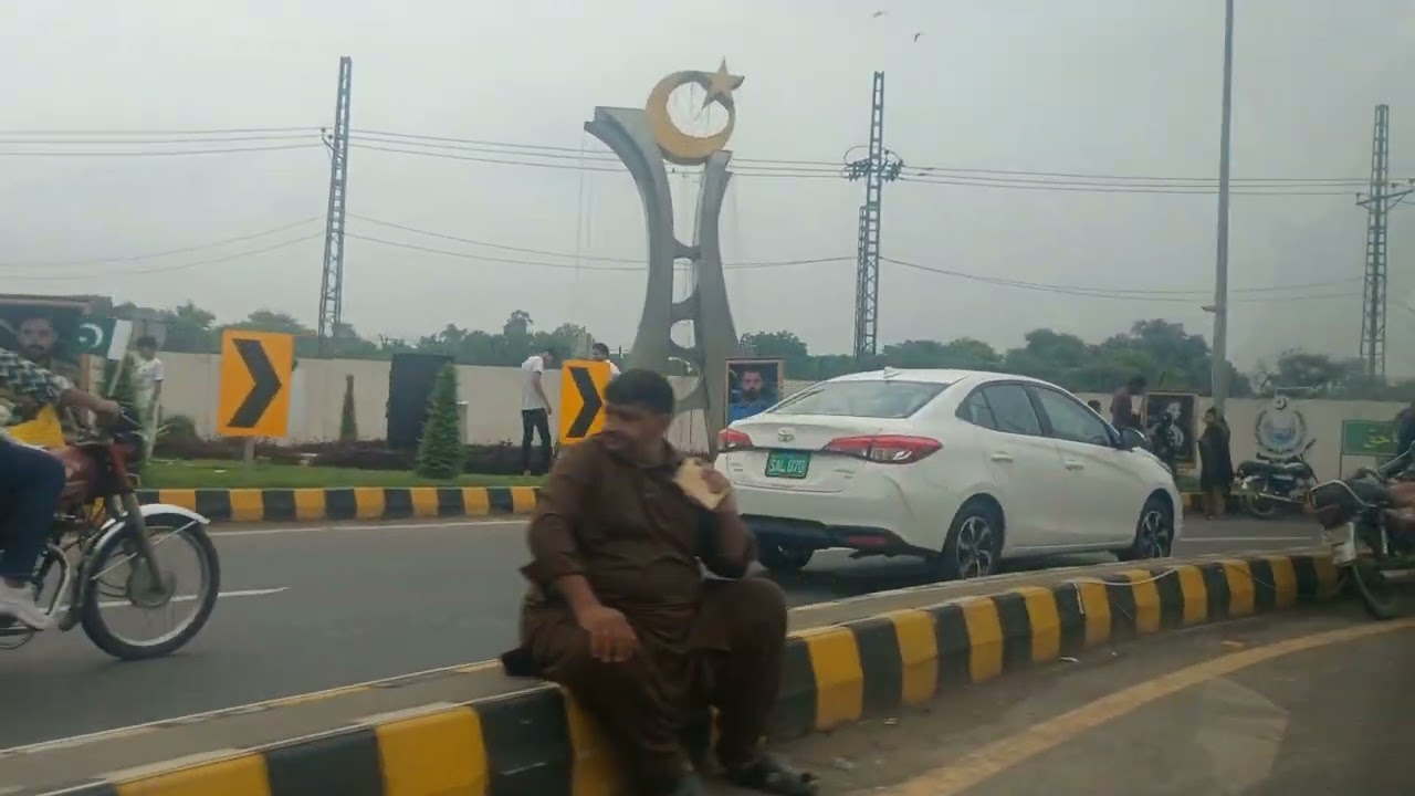 Walton Road & Ghazi Road Lahore Travel Vlog | DHA Lahore City Drive