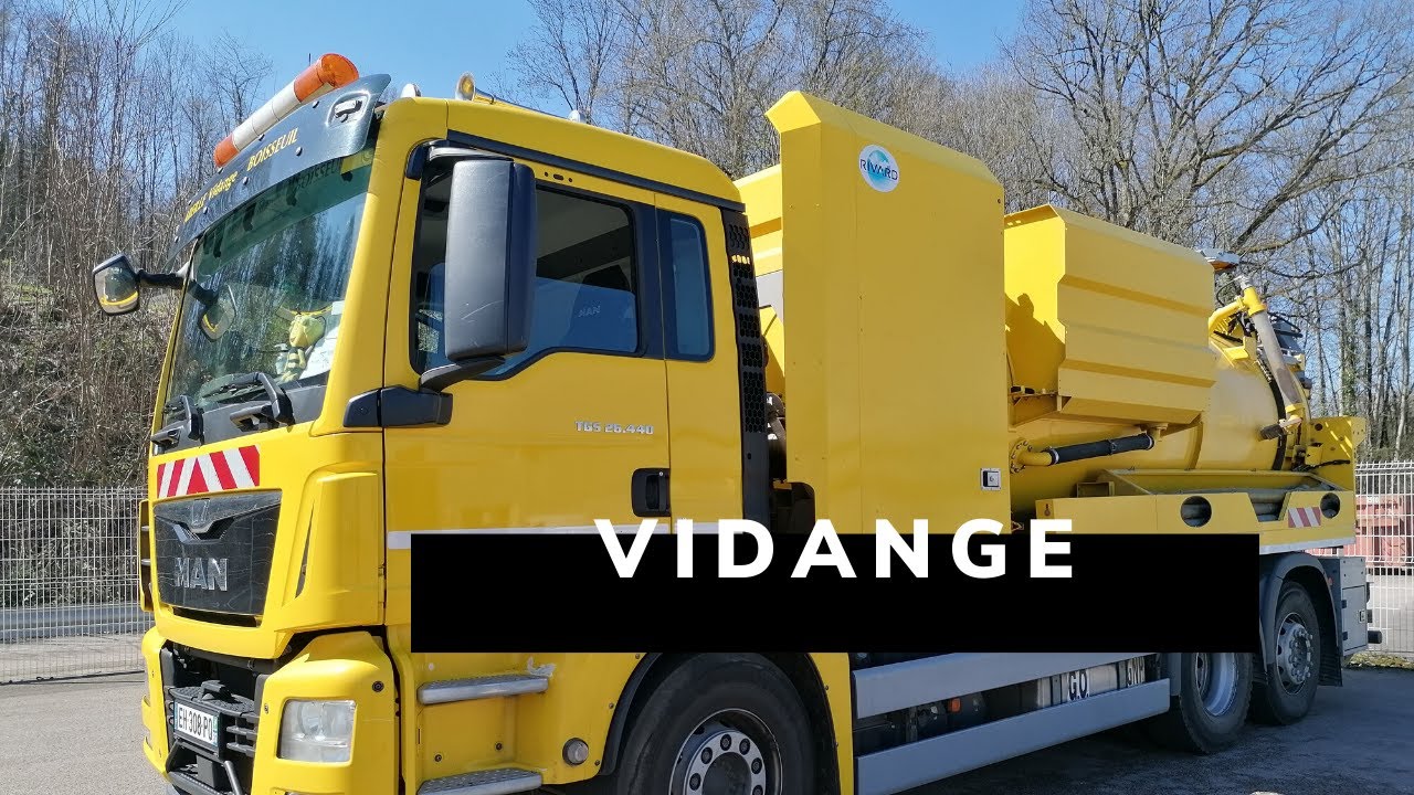 Vidange d'une fosse toutes eaux avec la m&eacute;thode du clean-fosse