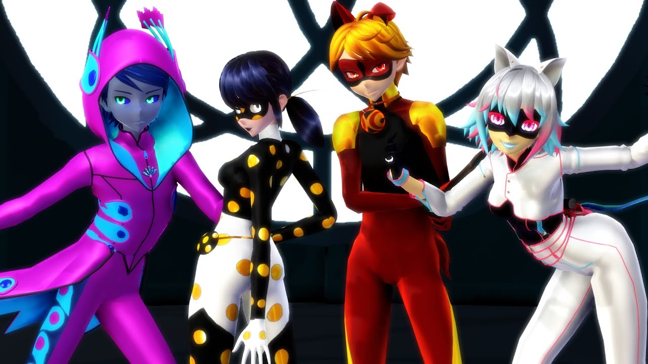 Miraculous ☆ Akumatized Heroes (part 6) Transformations「FANMADE」