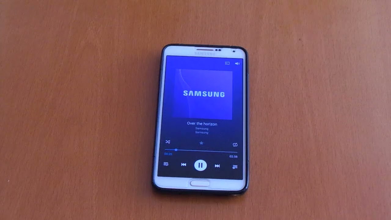 Samsung Galaxy Note 3 SM-N9005 Playing Games and Music