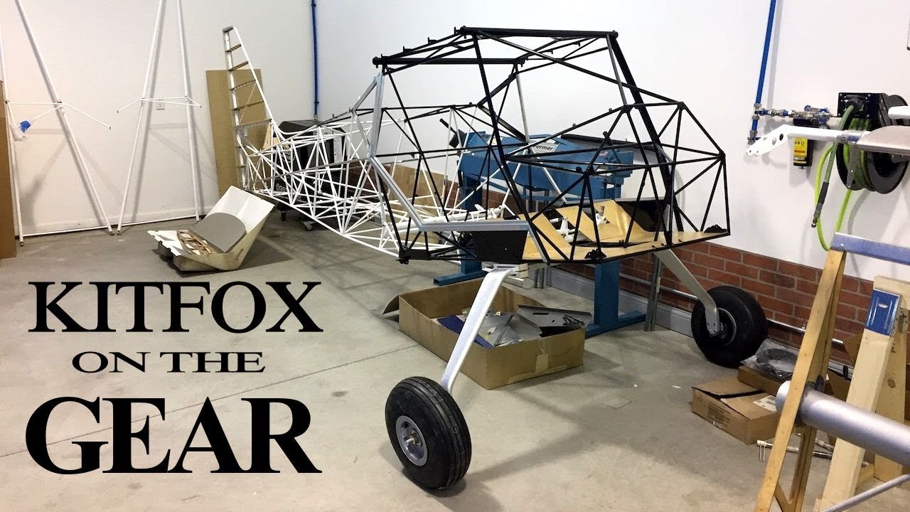 KITFOX-Putting it on the Landing Gear!!