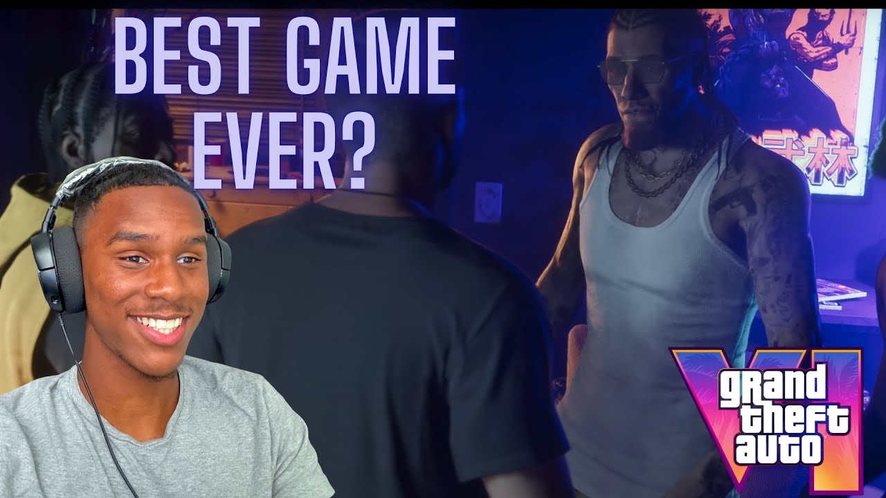 REACTING TO THE GTA6 TRAILER!! | BEST GAME EVER?