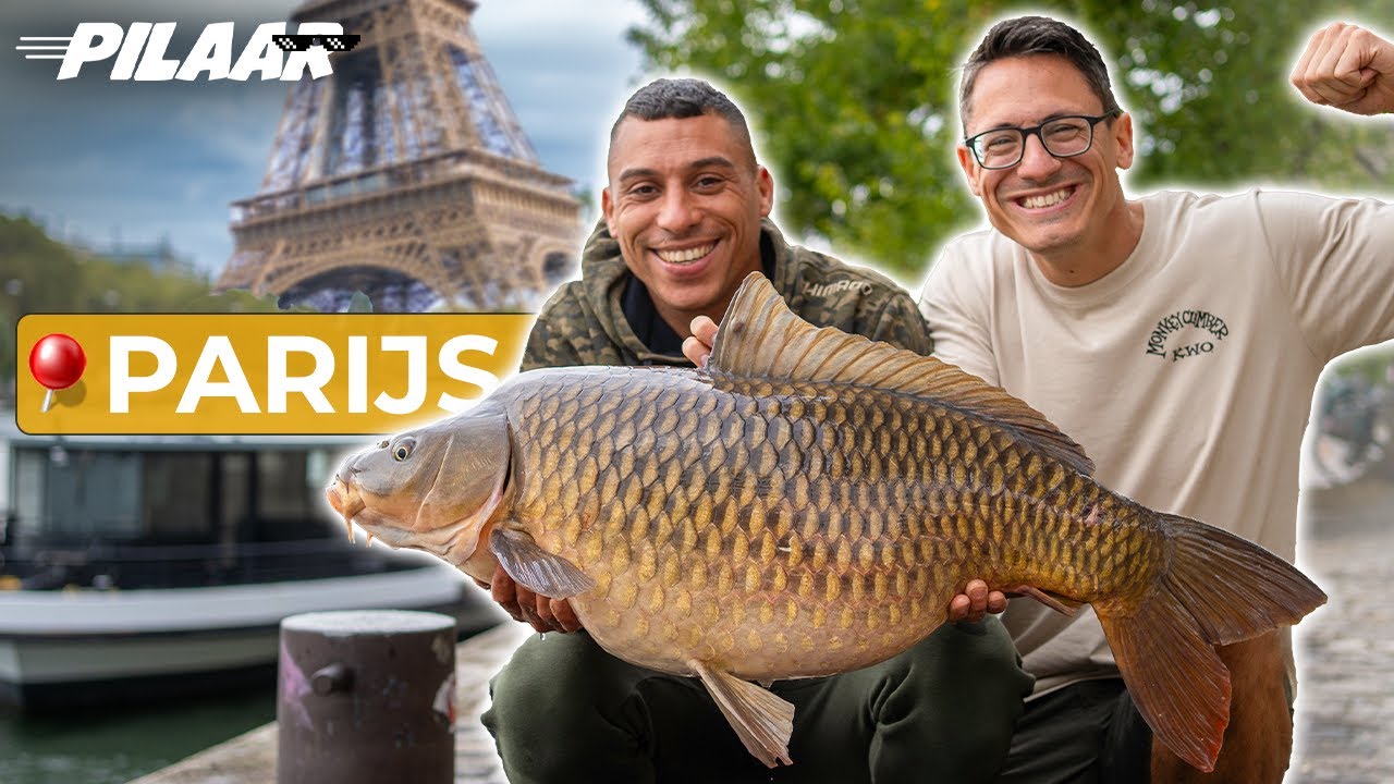 Karpervissen in PARIJS met Pilaar & JP