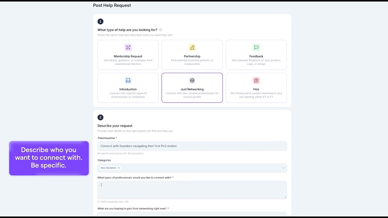 GrowthMentor: Just Networking