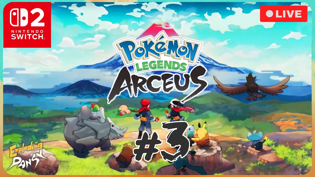 Trekking the marshlands in Pokémon Legends: Arceus | Part 3 | on Switch 2