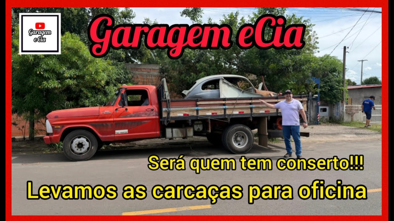 A Saga do Fusquinha 69 - Levamos as carcaças à funilaria