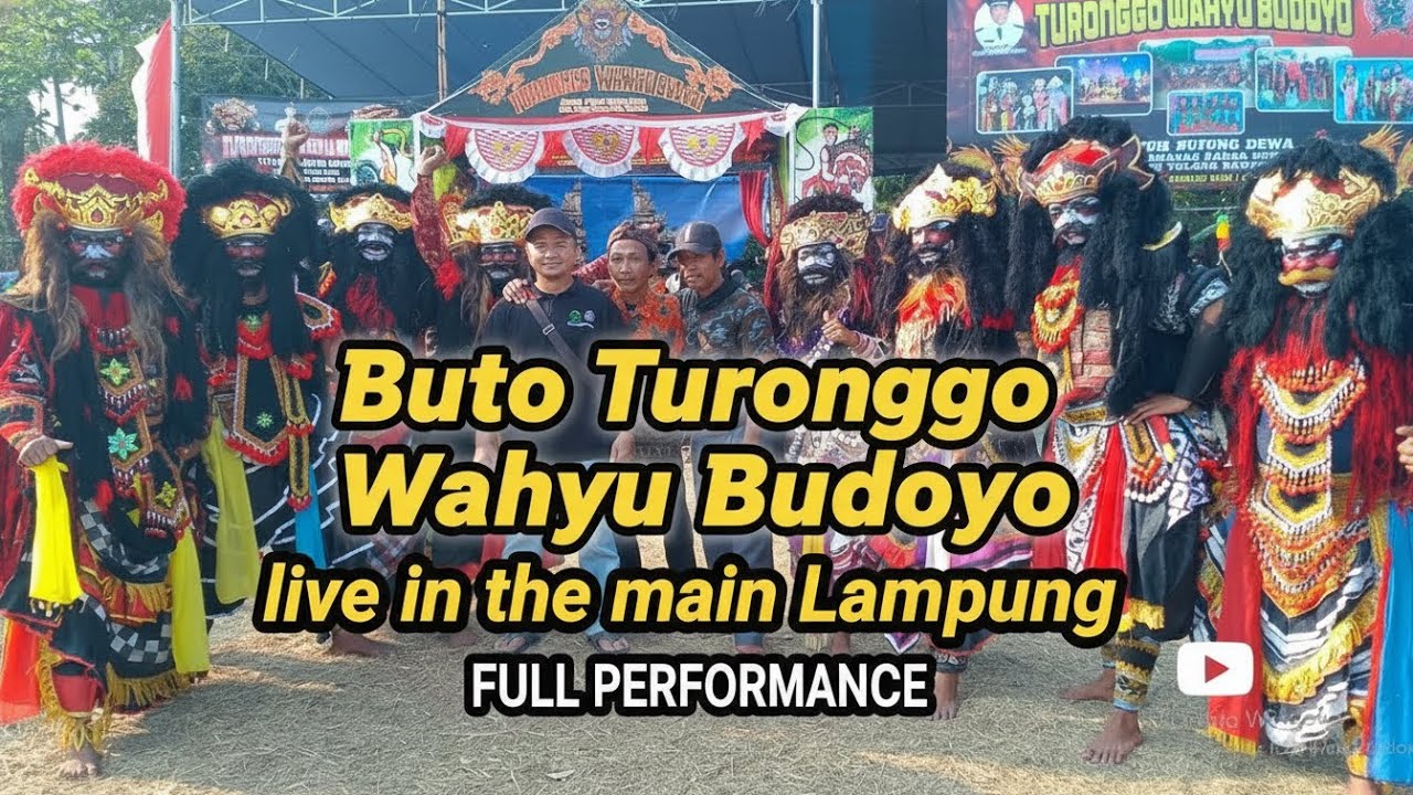 Buto Turonggo Wahyu Budoyo live induk lampung #jarananvirall  #butobanyuwangi #tcm  #lucu 