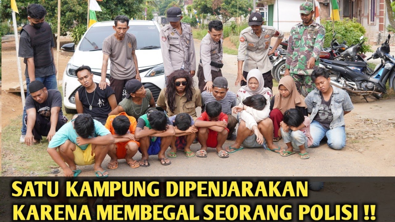1 KAMPUNG DIPENJARAKAN KARENA JADI MARKAS B3GAL  || SPESIAL COLABORASI RUMAH PRODUKSI FILM INSPIRASI