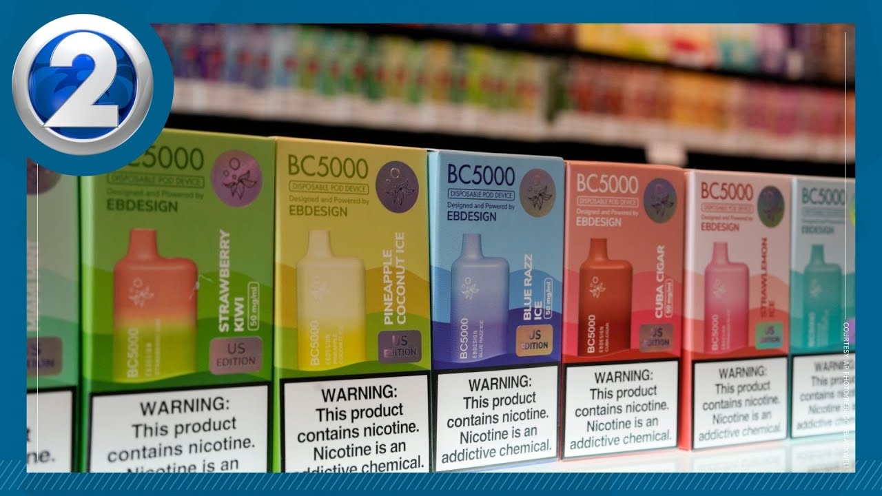 Disposable vapes banned in Hawaii, nicotine pouches could be next