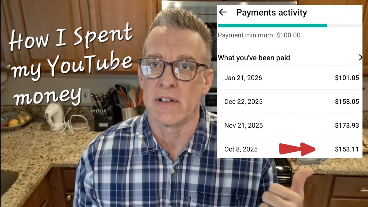 My First YouTube Paycheck