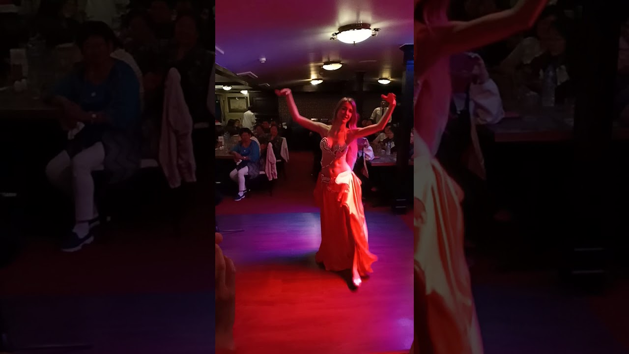 Belly Dance in Nile River Cruise, Cairo by a Russian girl #bellydance #arabiandance #dance