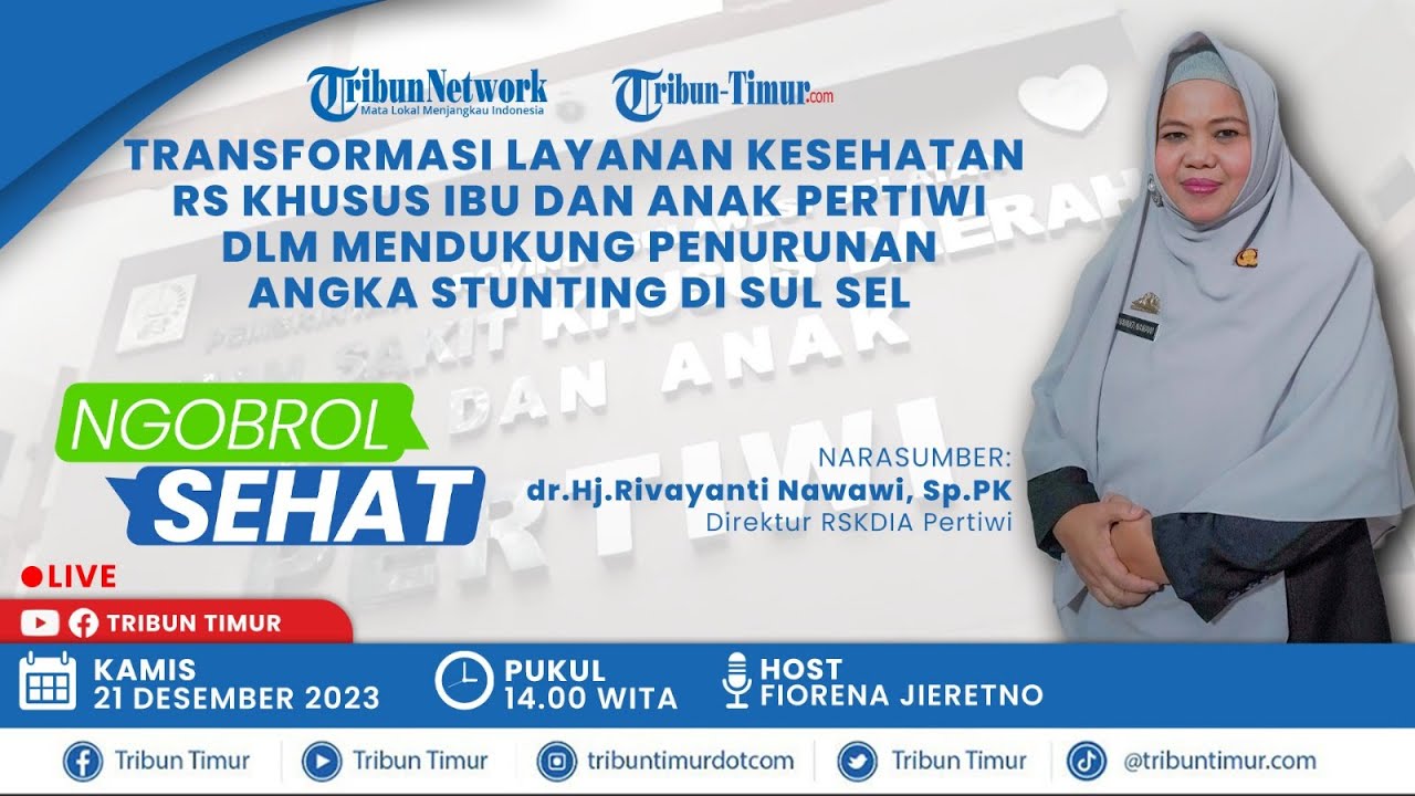 🔴Transformasi Layanan Kesehatan RSKDIA Pertiwi Dalam Mendukung Penurunan Angka Stunting di Sul Sel