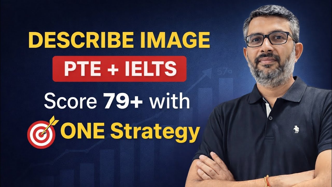 Describe Image PTE | Score 79+ | IELTS Academic Task 1 Made Easy