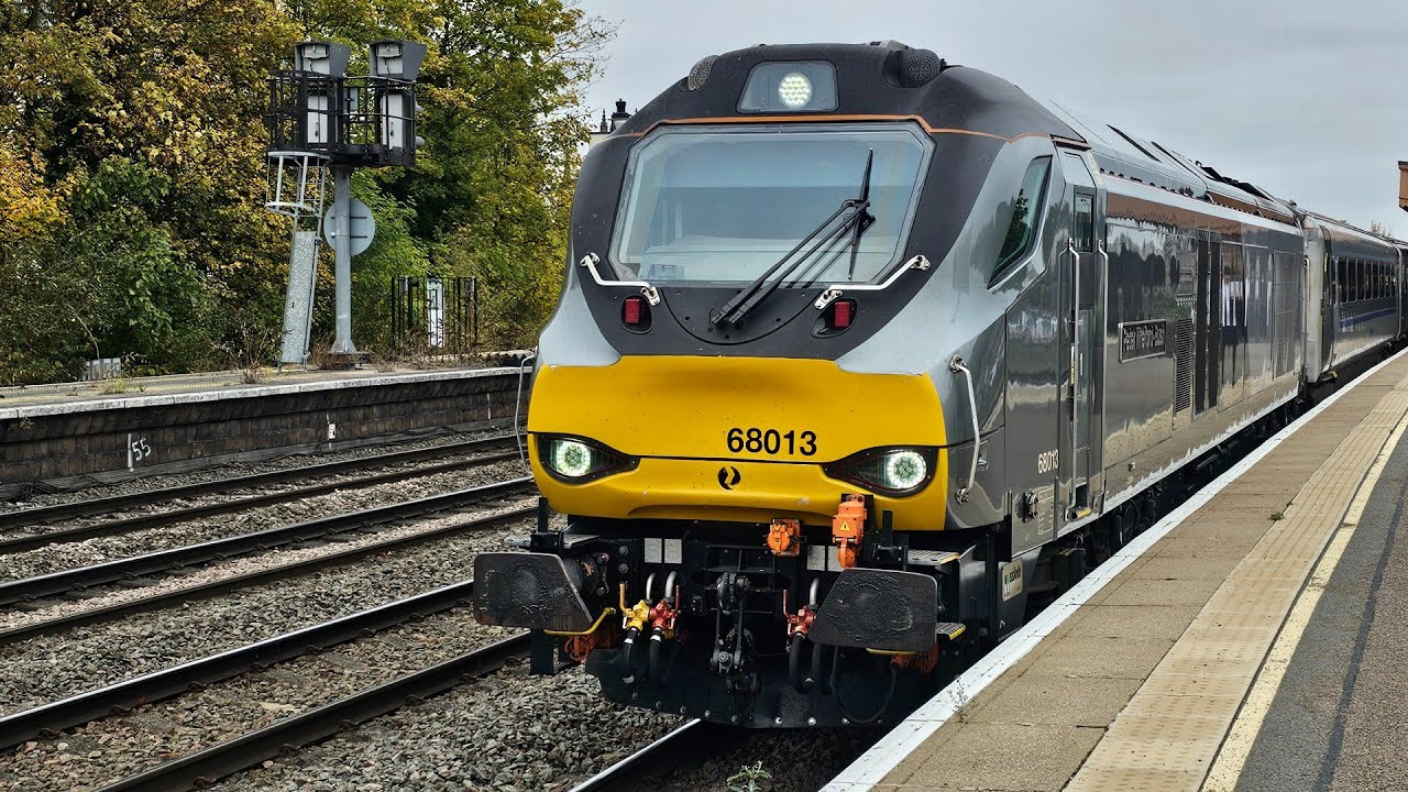 Chiltern Railways Class 68 Loco Hauled Sets 2025.