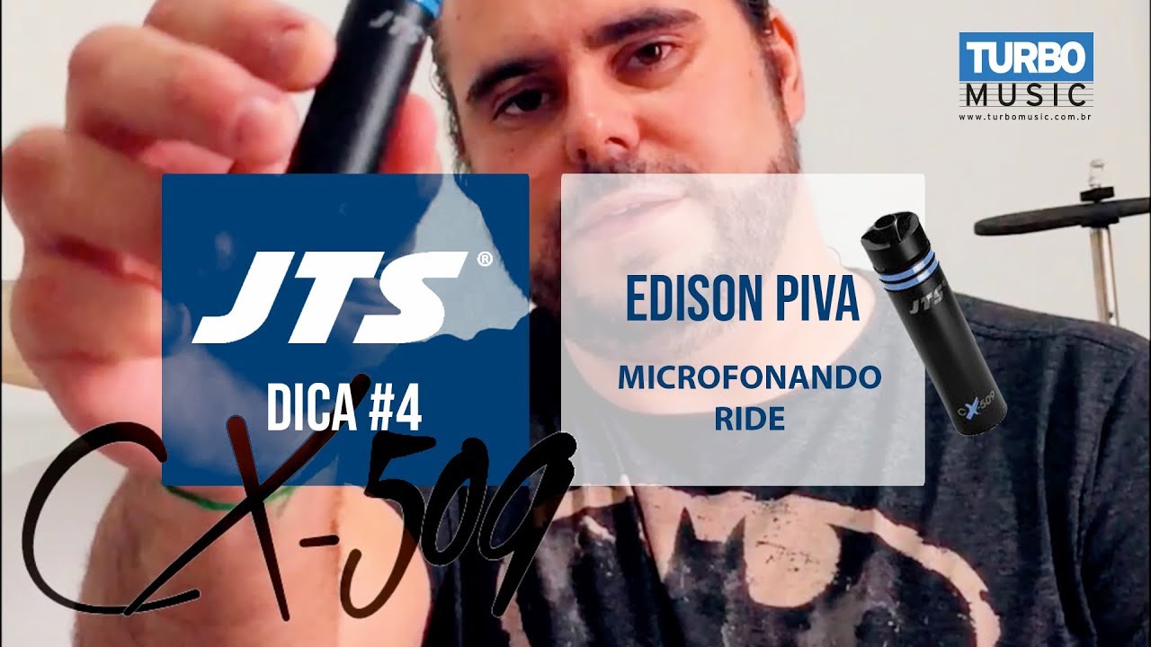 JTS DICA #1 l Microfonando Ride - Edison Piva