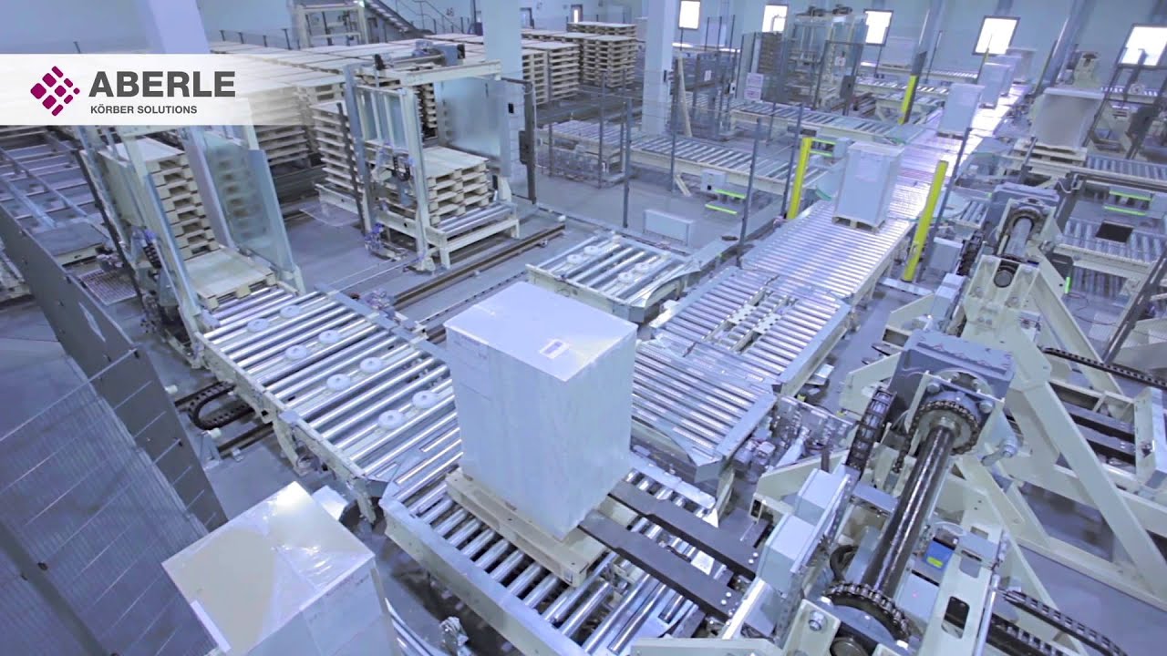 Automatisiertes Logistikzentrum, Hochregallager, Koehler SE