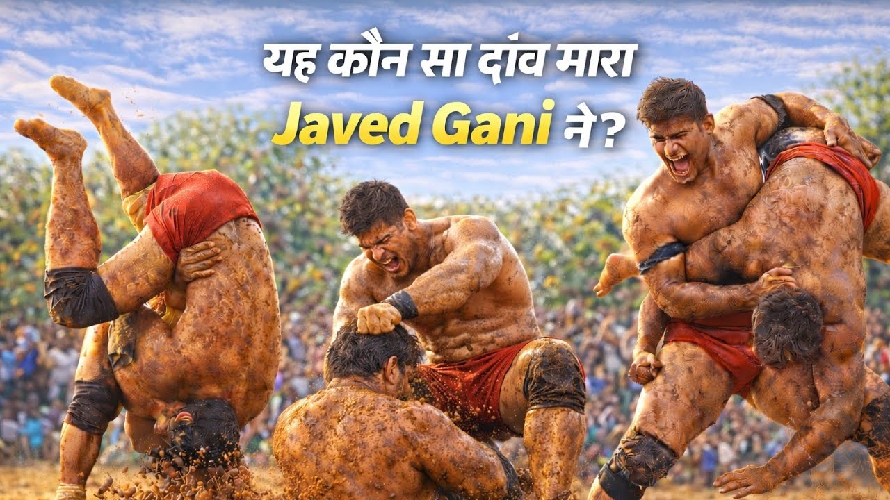 जावेद गनी का खतरनाक दांव 😳 पहलवान समझ ही नहीं पाया! | #dangal #kushti #desidangal #javedgani 