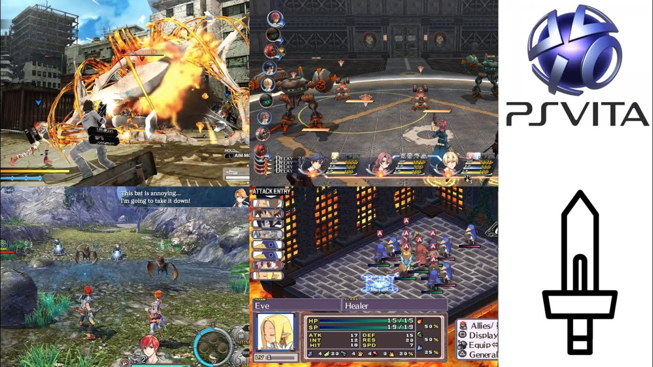 Top 30 Best RPG Games for PS VITA [PART 1]