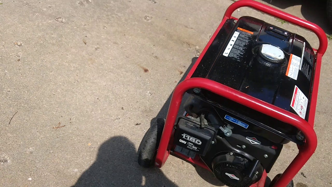 Generator - Husky Brand, 3750 Watts.