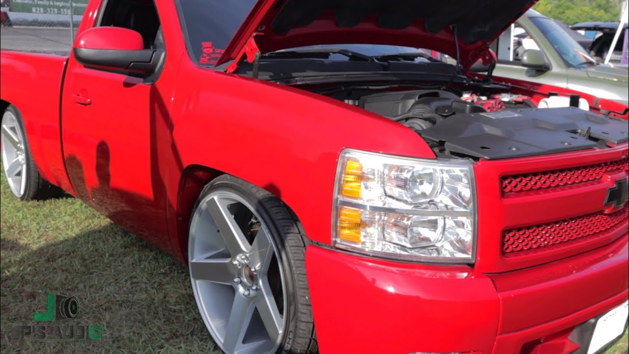 Loud Single Cab Truck with 2 SUNDOWN ZV5 18'S