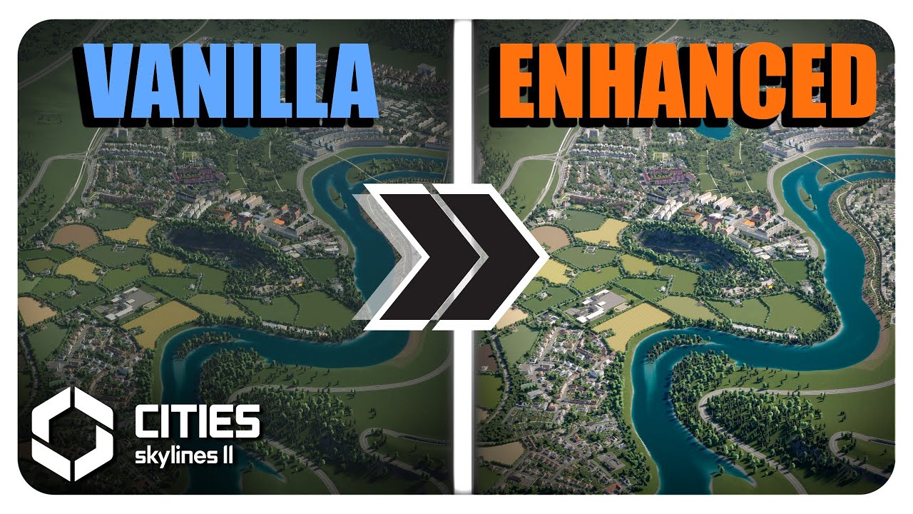 ГРАФИЧЕСКИЕ МОДЫ Cities Skylines 2, КОТОРЫЕ ИЗМЕНЯТ вашу игру