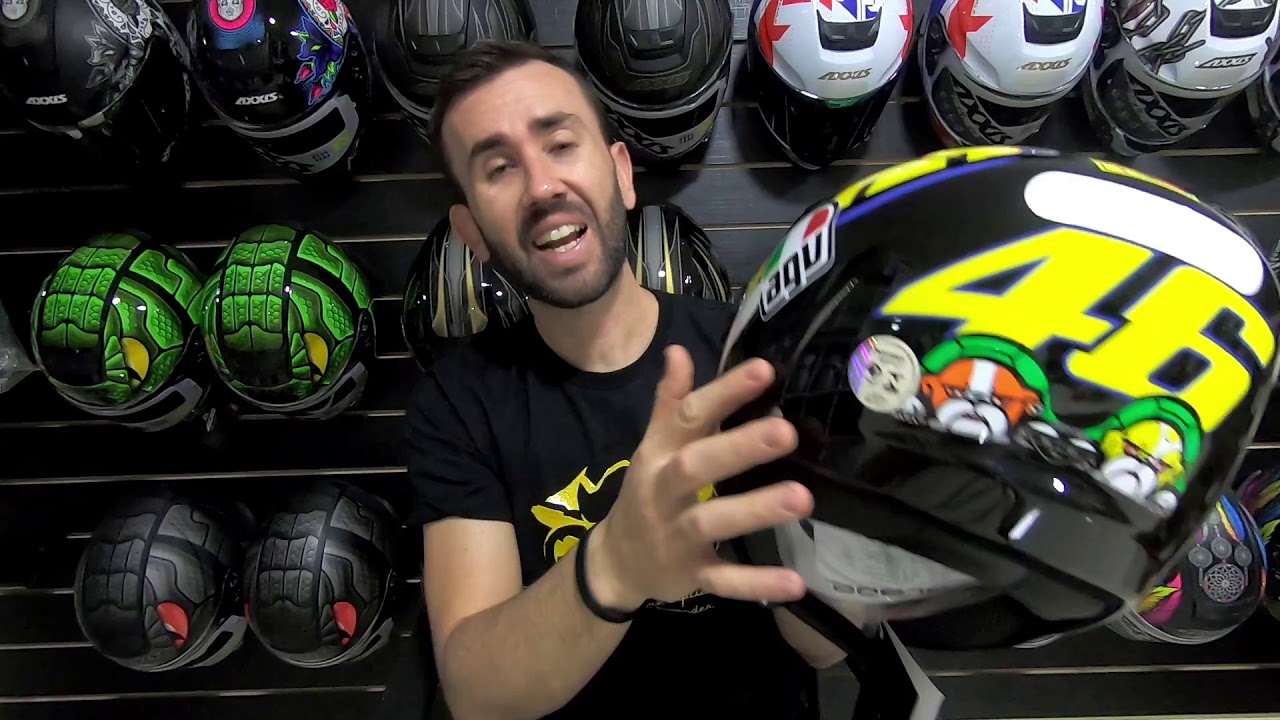 REVIEW CAPACETE AGV BLADE TARTARUGA VR46