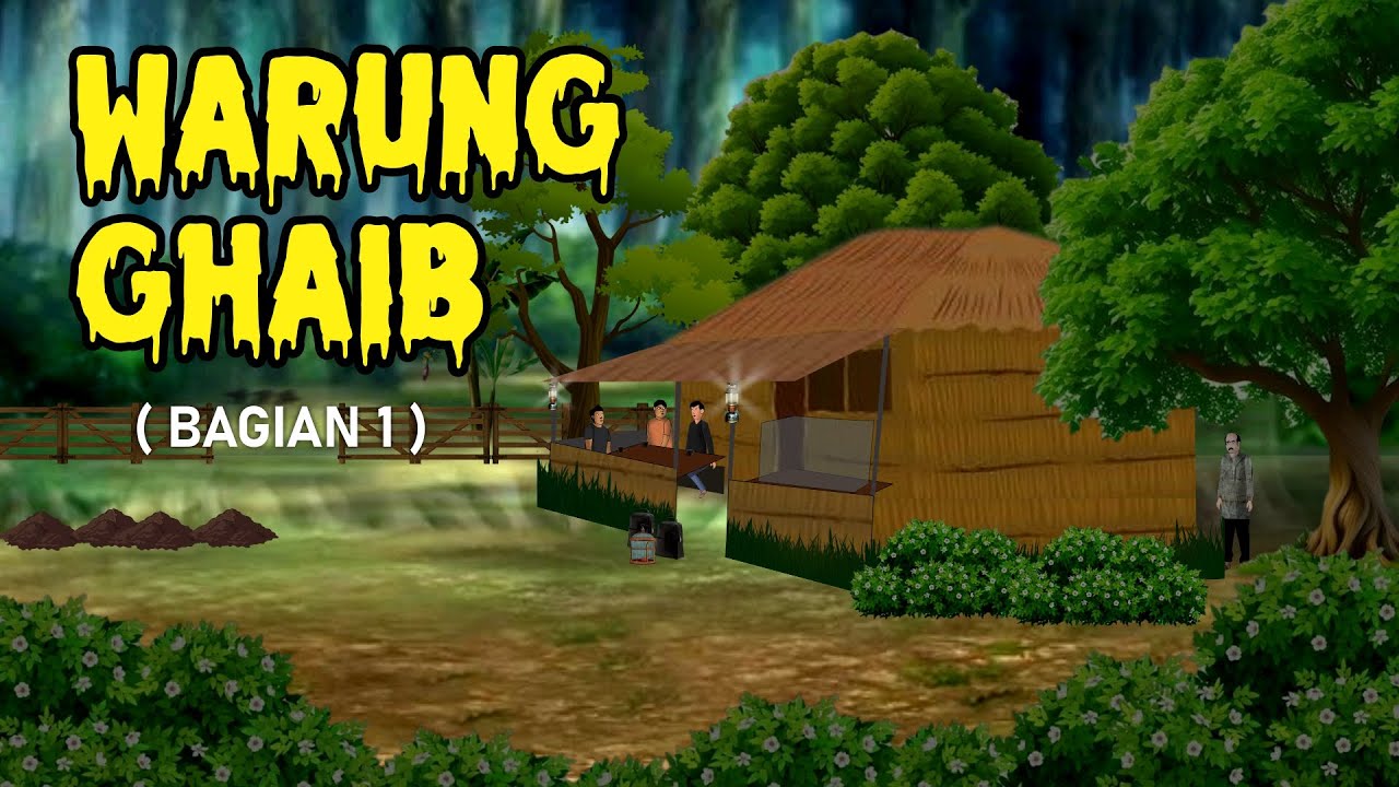 Warung Ghaib, Tidak Boleh Bicara Haus Waktu Dalam Hutan | Animasi Horor, #horror , #drama