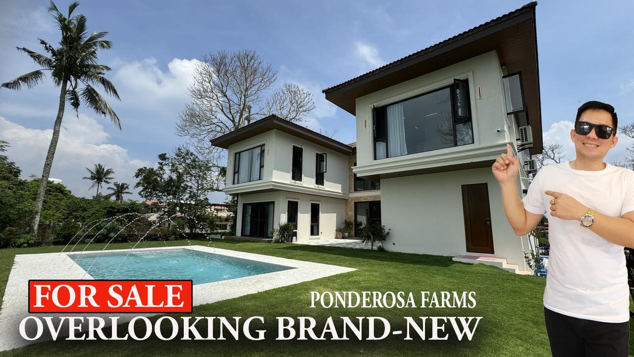 NEW OVERLOOKING HOUSE AND LOT FOR SALE NEAR TAGAYTAY | FARM HOUSE TOUR B1