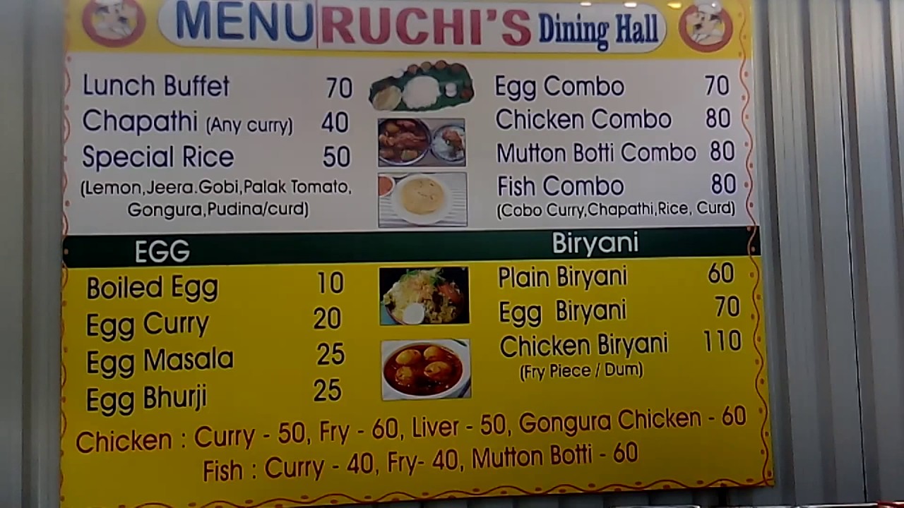 Ruchi Restaurant in Madhapur, Hyderabad | Menu | Yellowpages.in