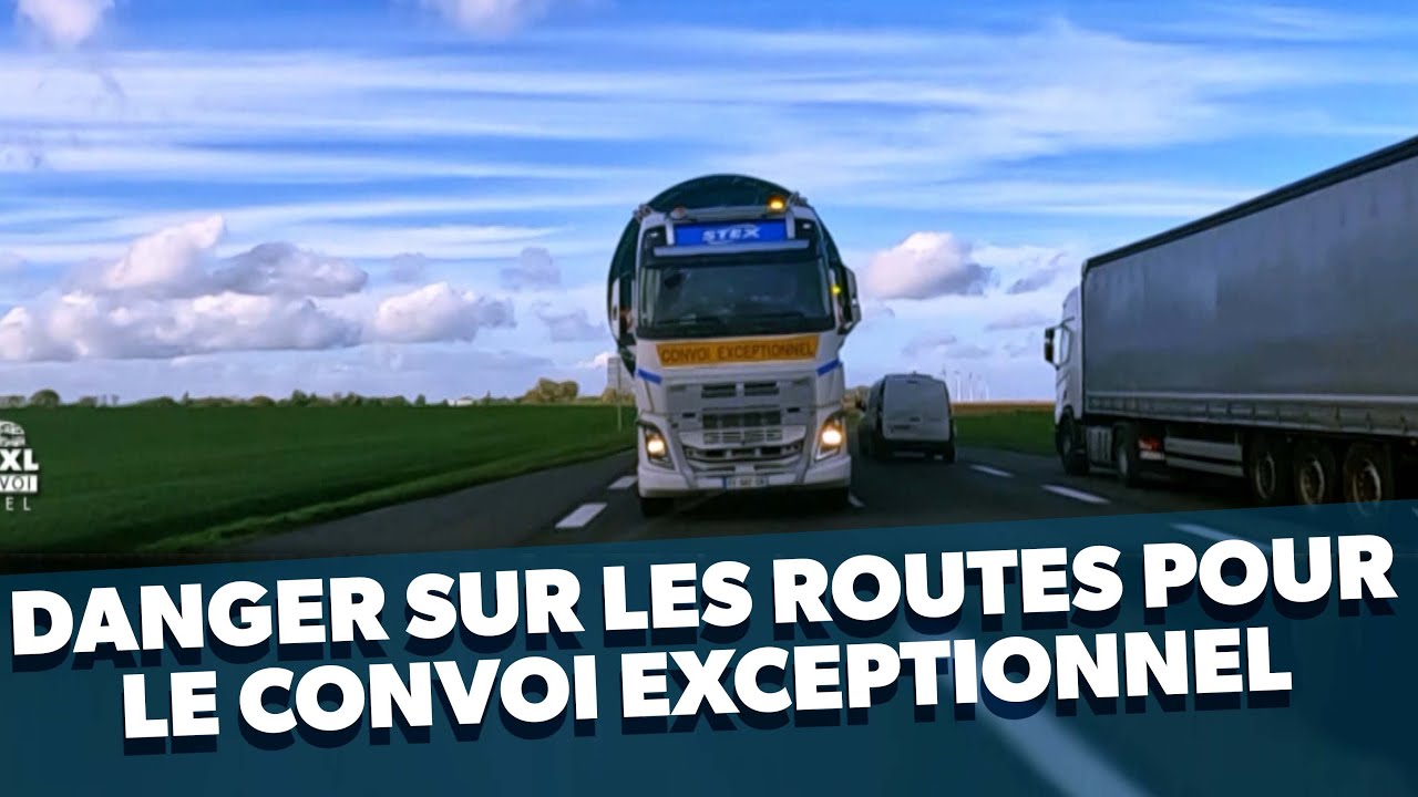 Un convoi de 124 tonnes sur les petites routes d&eacute;partementales !